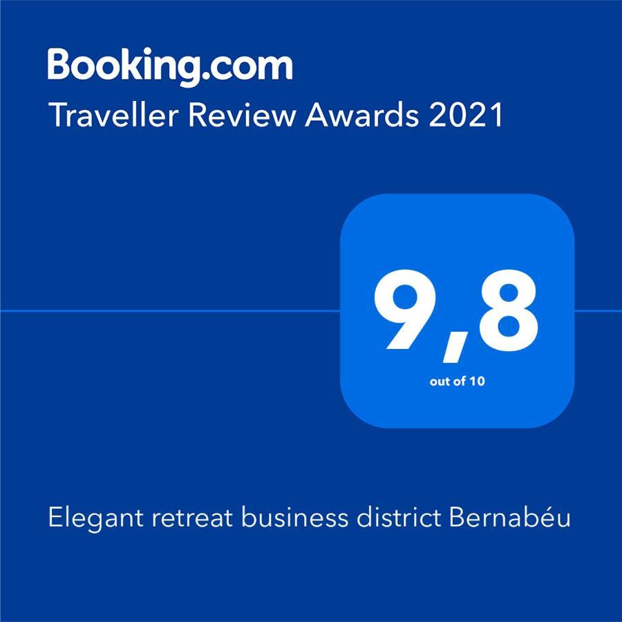 Elegant Retreat Business District Bernabeu Apartment Madrid Ngoại thất bức ảnh